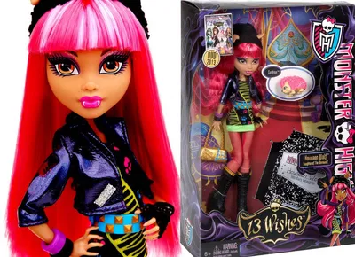 Кукла Monster High Клодин Вульф обновленная базовая g3 - купить с доставкой  по выгодным ценам в интернет-магазине OZON (1381923441)