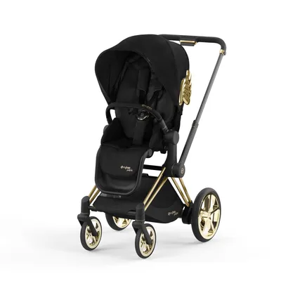 Детская коляска Cybex Priam IV 2 в 1 Stardust Black Plus купить по выгодной  цене в интернет-магазине CybexOfficial.ru