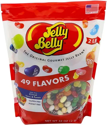 Драже жевательное Jelly Belly Ассорти 20 вкусов 100 г. коробка - купить с  доставкой по выгодным ценам в интернет-магазине OZON (488003509)