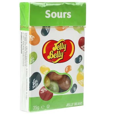 Jelly Belly Sours Джелли Белли со вкусом кислых фруктов 35 гр - купить  дешево с доставкой по Москве и всей России | Интернет-магазин Candy Trip