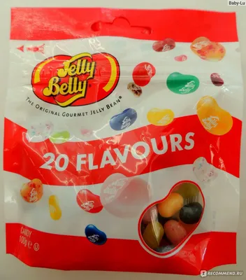 Драже жевательное Jelly Belly Ice Cream Mix, 100 г - Цена в Москве