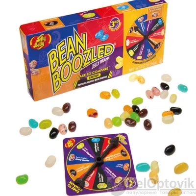 Драже жевательное Jelly Belly Bean Boozled Game (невкусные конфеты с игрой)  100 г. оптом (2237) купить в Москве, цена