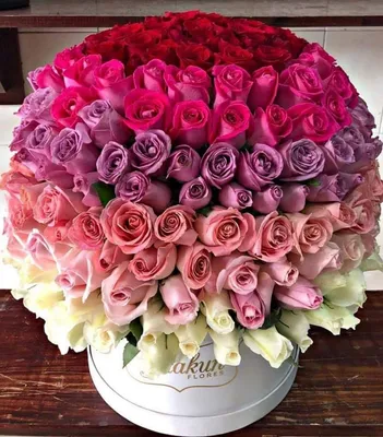 Купить Букет цветов \"Яркий стильный\" в Москве недорого с доставкой