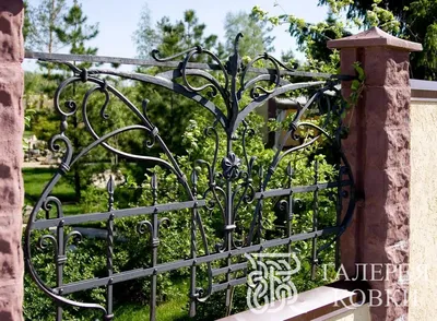 Кованые заборы Киев цена 695 грн.м. кв на кованый забор цены металлические  заборы, фото кованых заборов на сайте