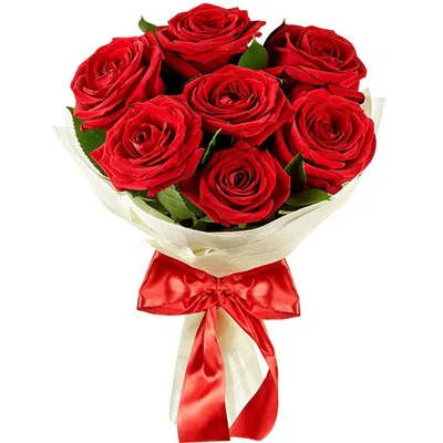 Букет красных роз с гипперикумом - Арт. 4403