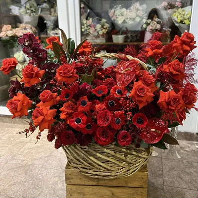 Букет 20 красных роз купить за 5 990 руб. с круглосуточной доставкой |  Мосцветторгком