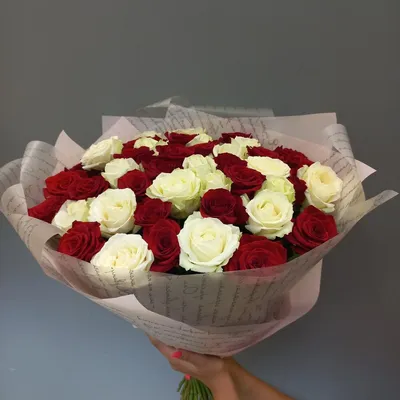 Букет из 15 красных роз 40 см - купить в Москве по цене 4290 р - Magic  Flower