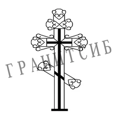 Купить крест на могилу в Киеве - цены, фото. Изготовление могильных крестов.