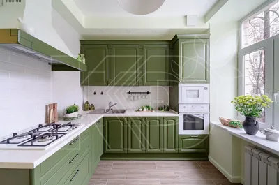 Фото кухни оливкового цвета фотографии