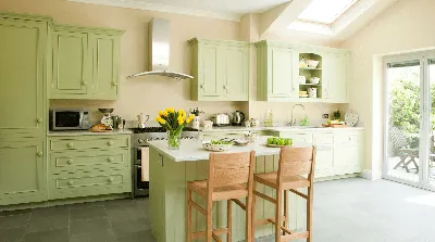 Кухни оливкового цвета - 32 фото интерьера, сочетания цветов