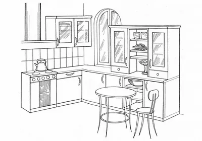 Комплект мебели для кухни Кофе МДФ фотопечать 1800, Рисунок Темный,  Стендмебель(Россия)