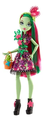 Купить кукла Monster High Венера Макфлайтрап FDF11 FDF14, цены на Мегамаркет