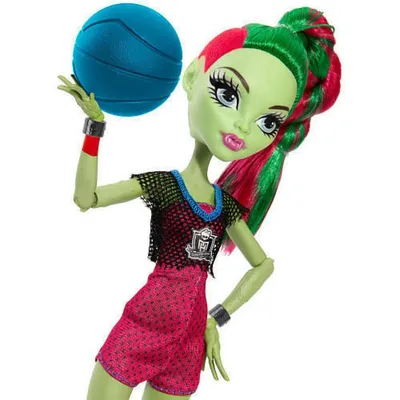 Кукла Венера Баскетбол Монстер Хай купить куклу. Цена и описание Венеры  Баскетбольный лагерь куклы на сайте Куколки