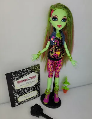 Monster High Venus McFlytrap Fashion Doll with Pet Chewlian and Accessories  - Walmart.com