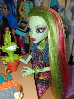 Купить кукла Monster High Венера Макфлайтрап FDF11 FDF14, цены на Мегамаркет