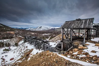 Лагерь ГУЛАГа на Колыме