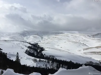 Плато Лаго-Наки зимой, Адыгея, Краснодарский край