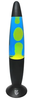 Лава-лампа 41 см Черный. Синий/Желтый - отзывы покупателей на Мегамаркет