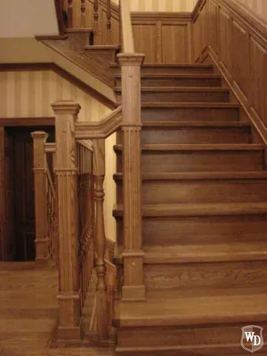 Деревянные лестницы - изготовление лестниц из дерева на заказ в мастерской  «Wood Design»