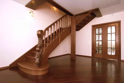Монтаж лестницы в деревянном доме - dominant-wood.com.ua