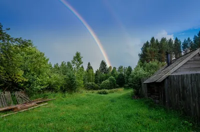 Утро в деревне. Фотограф Артём Колупахин