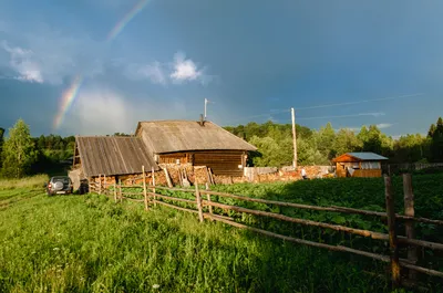 Домик в деревне летом (53 фото) - 53 фото