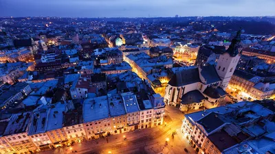 Фото львова зимой фотографии