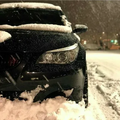 BMW E60 M5 black winter | Серии бмв, Роскошный автомобиль, Автомобили мечты