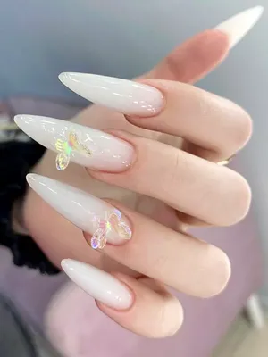 Nail Design Объёмные бабочки для ногтей