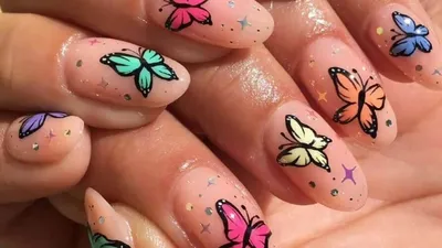 Nail Design Бабочки для ногтей