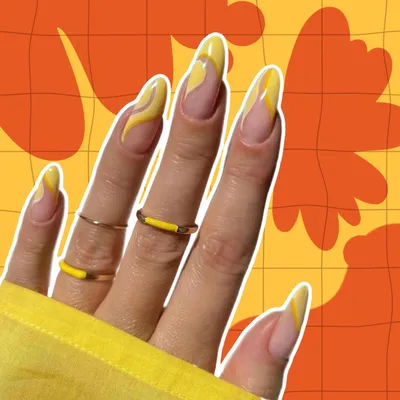 Желтый маникюр: 10 самых ярких дизайнов ногтей на лето 2023 | theGirl