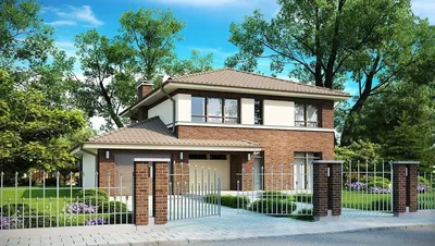 Проекты домов 90 м² с мансардой - Мансардные дома 90 кв м