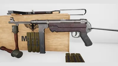 MP40 SMG WW2 GUN in Weapons - UE Marketplace