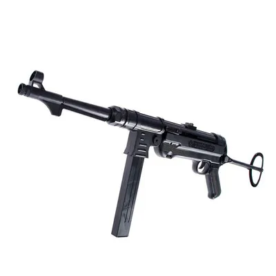 Игрушечный автомат Шмайсер МП-40 / Детское оружие на пульках / Детская  игрушка МП-40 стреляет пульками 6мм - купить с доставкой по выгодным ценам  в интернет-магазине OZON (777434575)