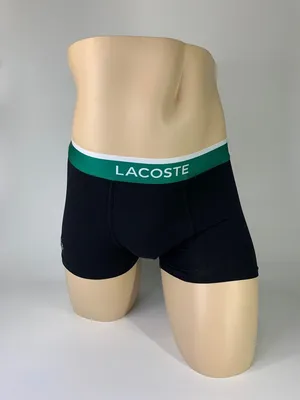 Набор 5 мужских трусов Lacoste - купить нижнее белье для мужчин недорого в  интернет-магазине supertrus.ru