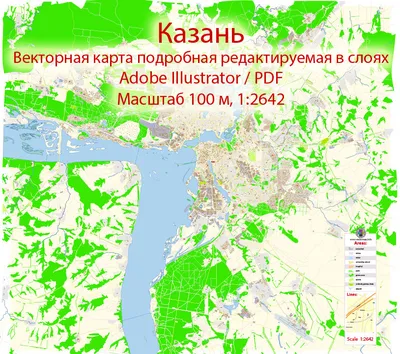 Карта Гастрофест, район - Казань, озеро Лебяжье, из архива карт спортивного  ориентирования Дмитрий Горбунов