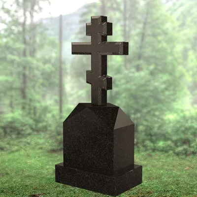 Купить памятник крест на могилу К-23 в Москве по доступной цене