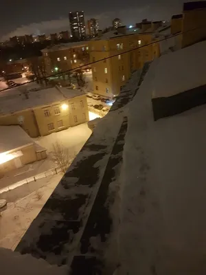 Фото на крыше ночью зимой фотографии