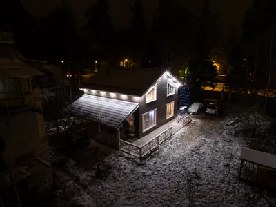 Фото с крыши дома ночью (147 фото) » НА ДАЧЕ ФОТО