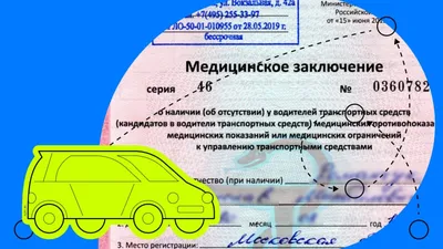 Медкомиссия для водительского удостоверения в 2024: как пройти