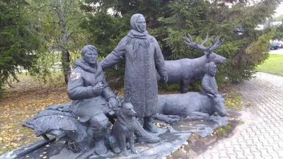 Монумент «Бронзовый символ Югры» в Ханты-Мансийске - Скульптурное  предприятие «Лит Арт»