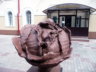 Памятник капусте - Архитектура, Памятные места, Томск