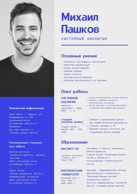 Как составить резюме: шаблоны, примеры, советы – Canva