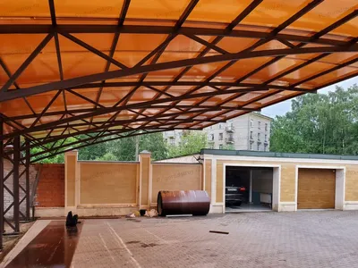 Навесы из поликарбоната под ключ в Краснодаре - купить с установкой