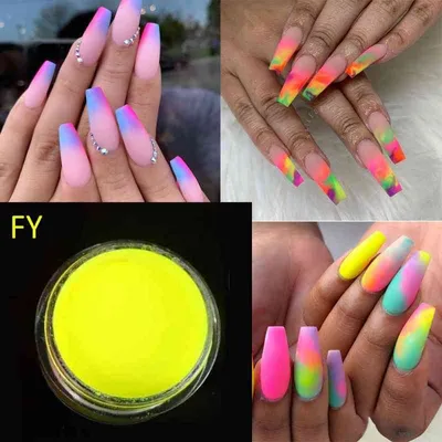 Неоновый лимонный пигмент для ногтей FY, 2 гр. купить в Харькове, Украине |  Idea-Nails