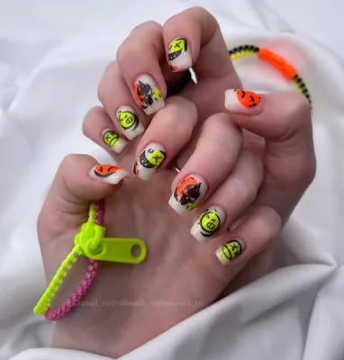 15 ярких и смелых неоновых дизайнов ногтей, которые стоит попробовать этим  летом