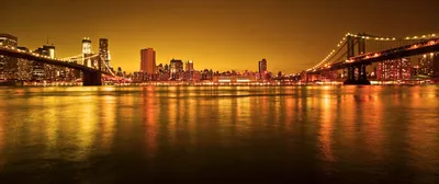 изображение горизонта с причалом и лодкой ночью, река, архитектура, штат Нью  Йорк фон картинки и Фото для бесплатной загрузки