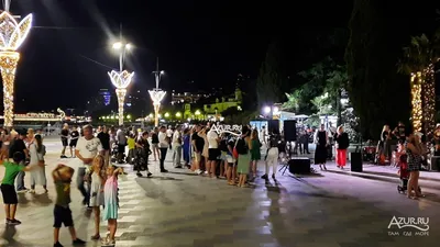 Фотогалерея Вечерний и ночной курорт в Ялта | Фото на сайте Azur.ru