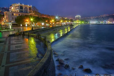 Ночная Ялта