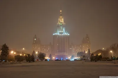 Ночная прогулка по Москве